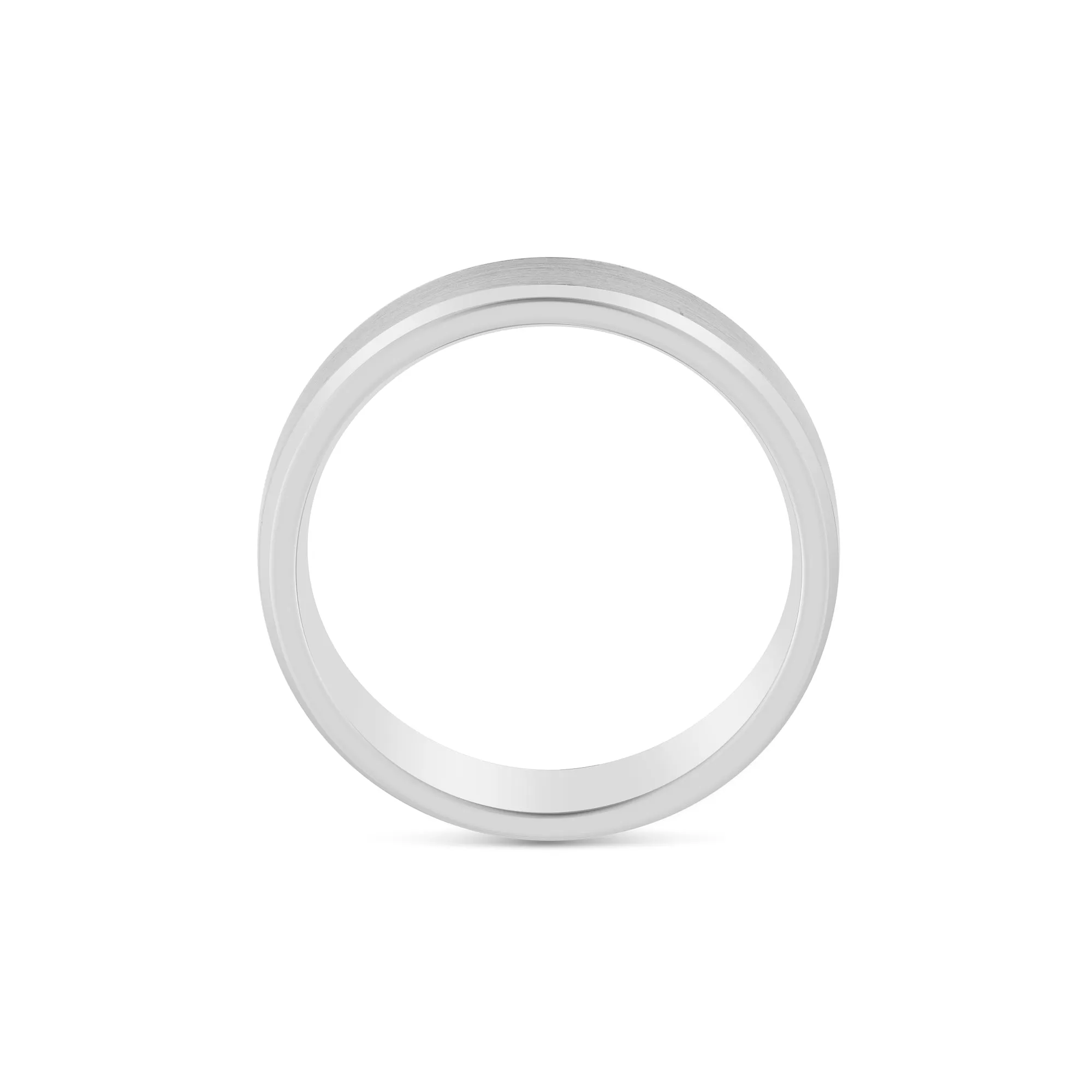 14K Two Tone Gold Band Ring