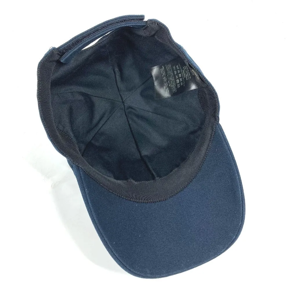 FENDI cap FXQ768 cotton Navy logo