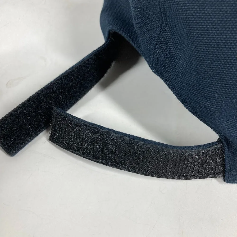 FENDI cap FXQ768 cotton Navy logo