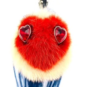 FENDI Charm Monster Heart Women's
