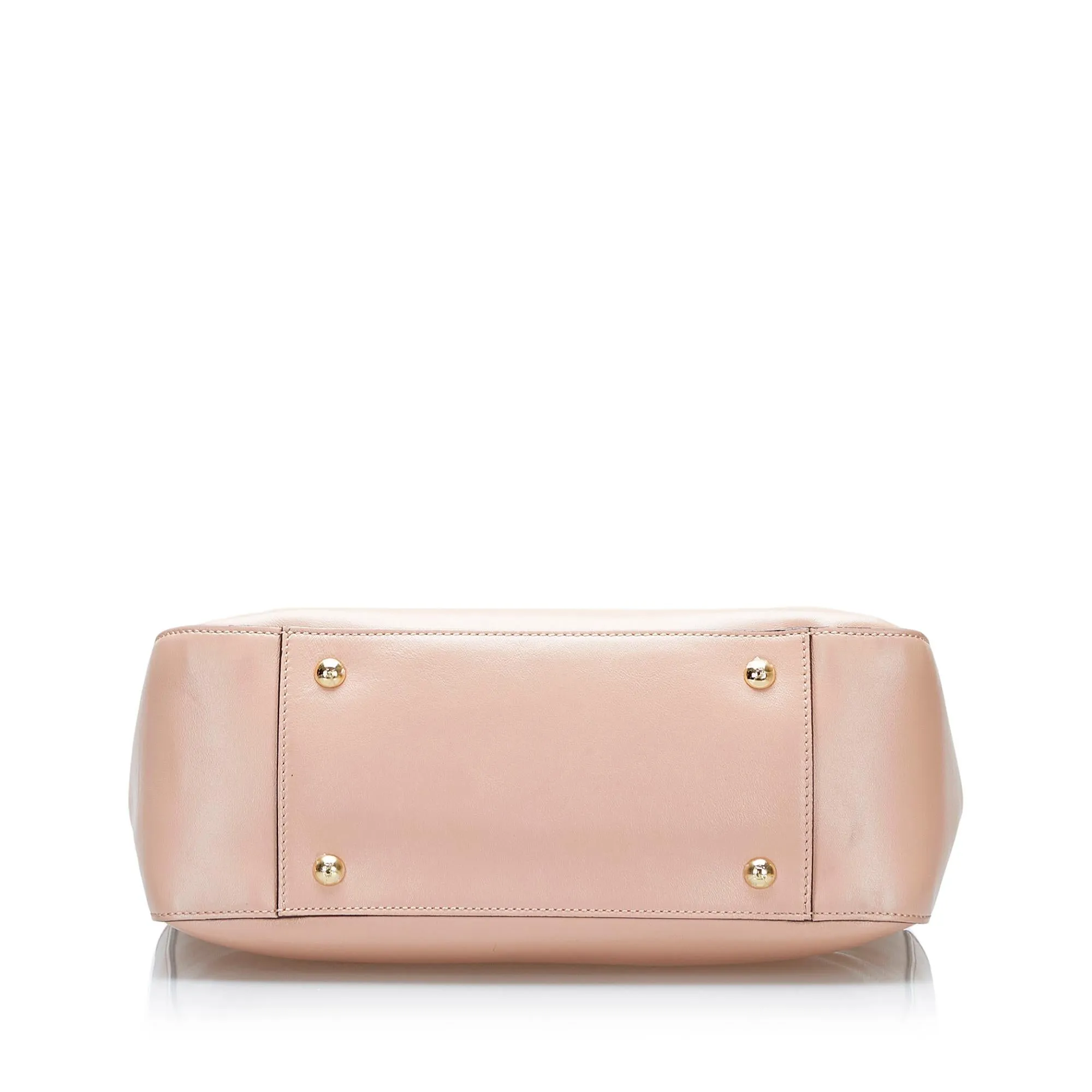 Fendi Gloria Leather Satchel (SHG-4HlvPV)