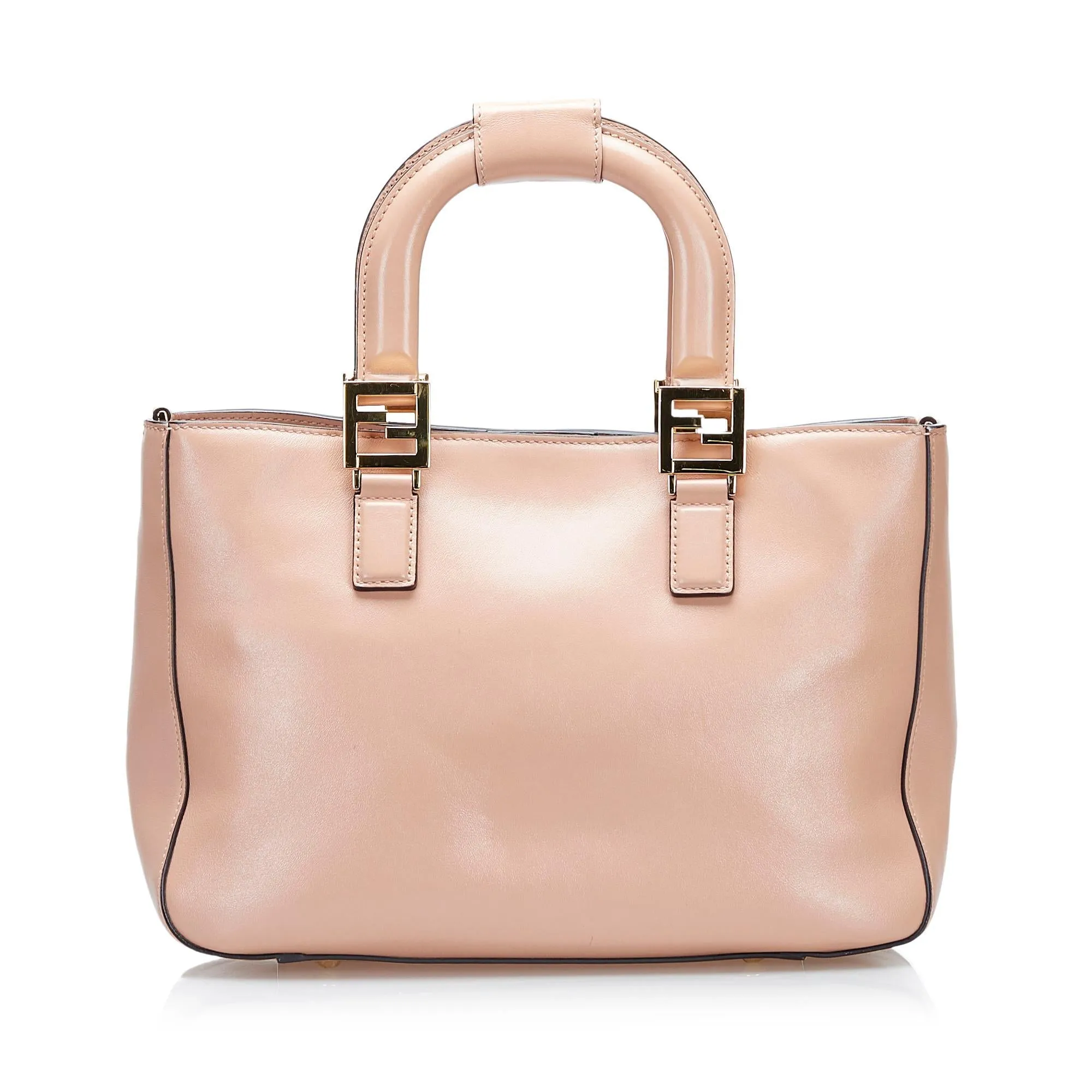 Fendi Gloria Leather Satchel (SHG-4HlvPV)