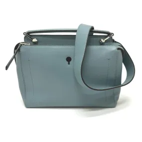 FENDI Handbag 8BN293 leather blue Dot com Women Used