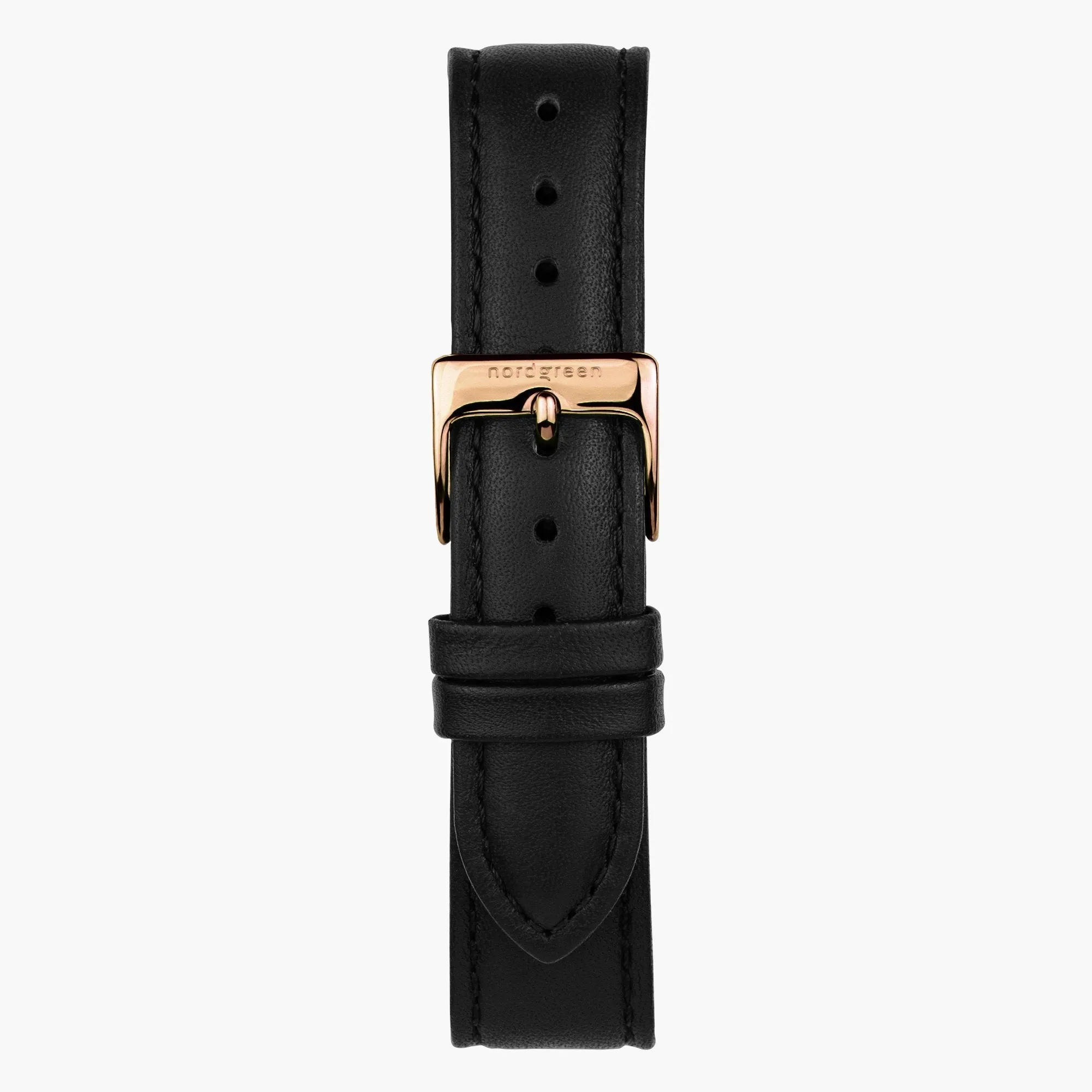 Native | White Dial - Black Vegan Leather