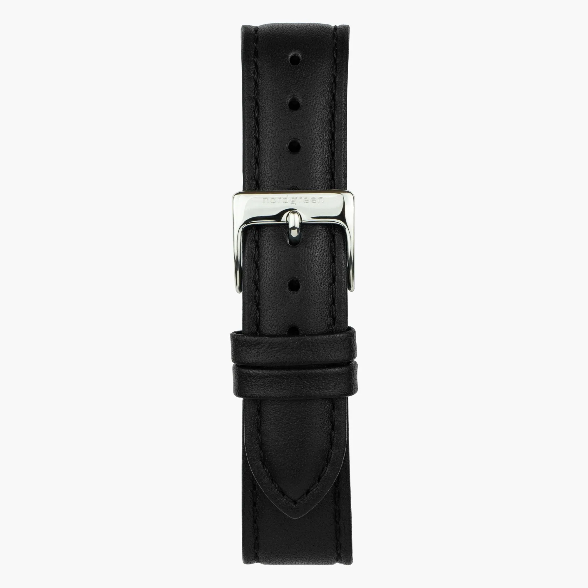 Native | White Dial - Black Vegan Leather