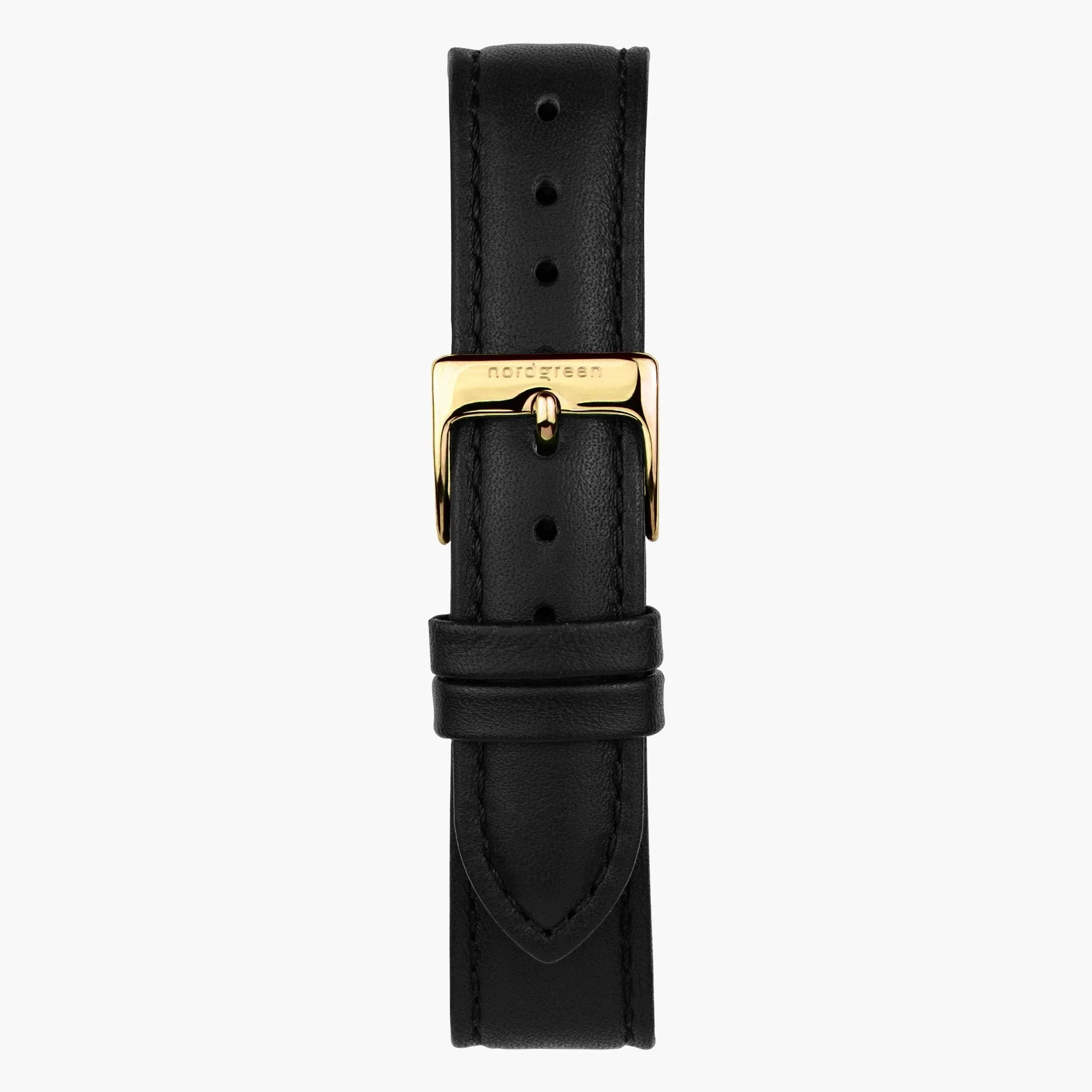 Native | White Dial - Black Vegan Leather