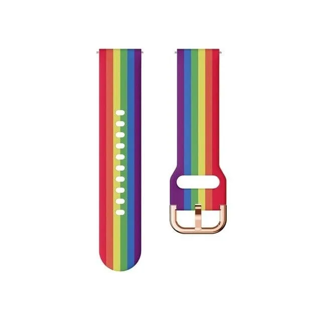 Rainbow Watch Straps compatible with the Apple Watch