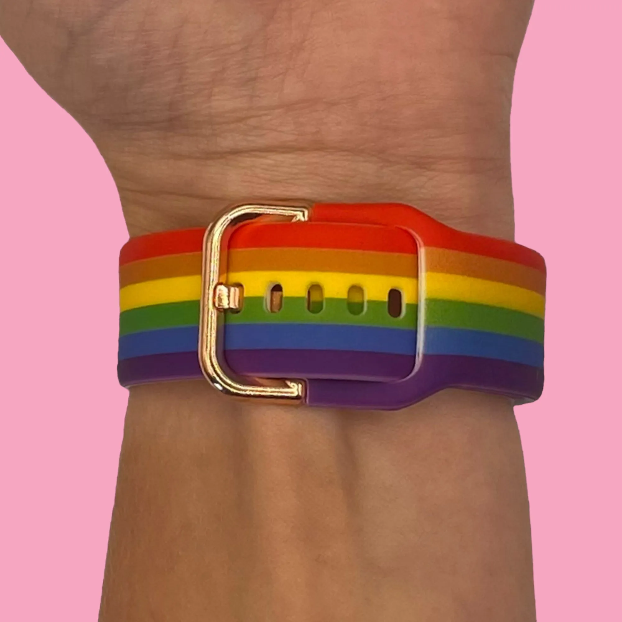Rainbow Watch Straps compatible with the Apple Watch