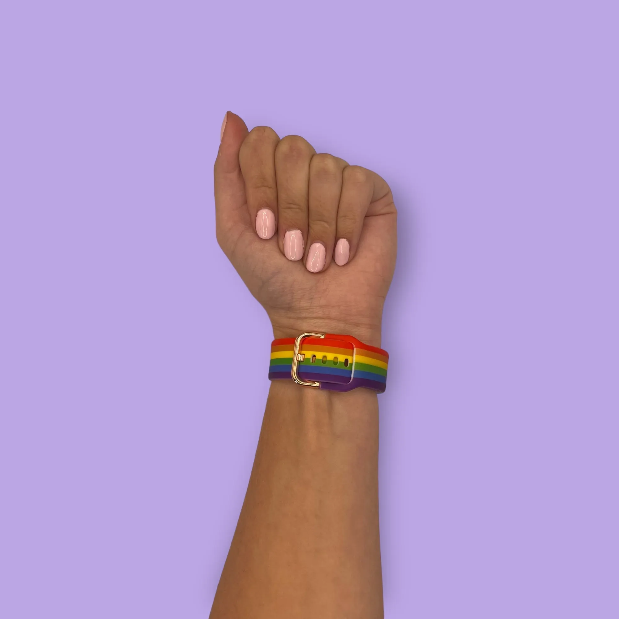 Rainbow Watch Straps compatible with the Apple Watch