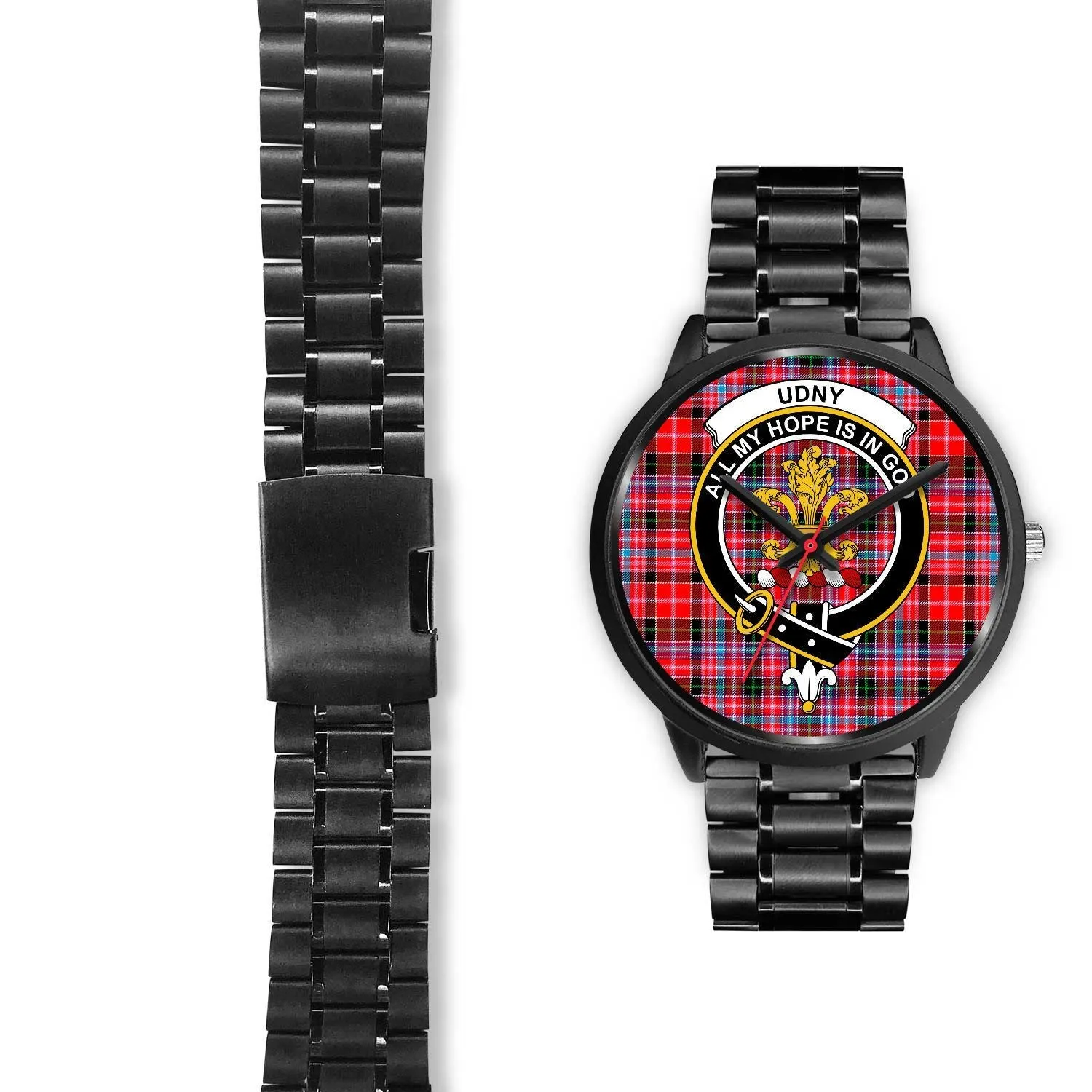 Udny Clan Badge Tartan Black Watch