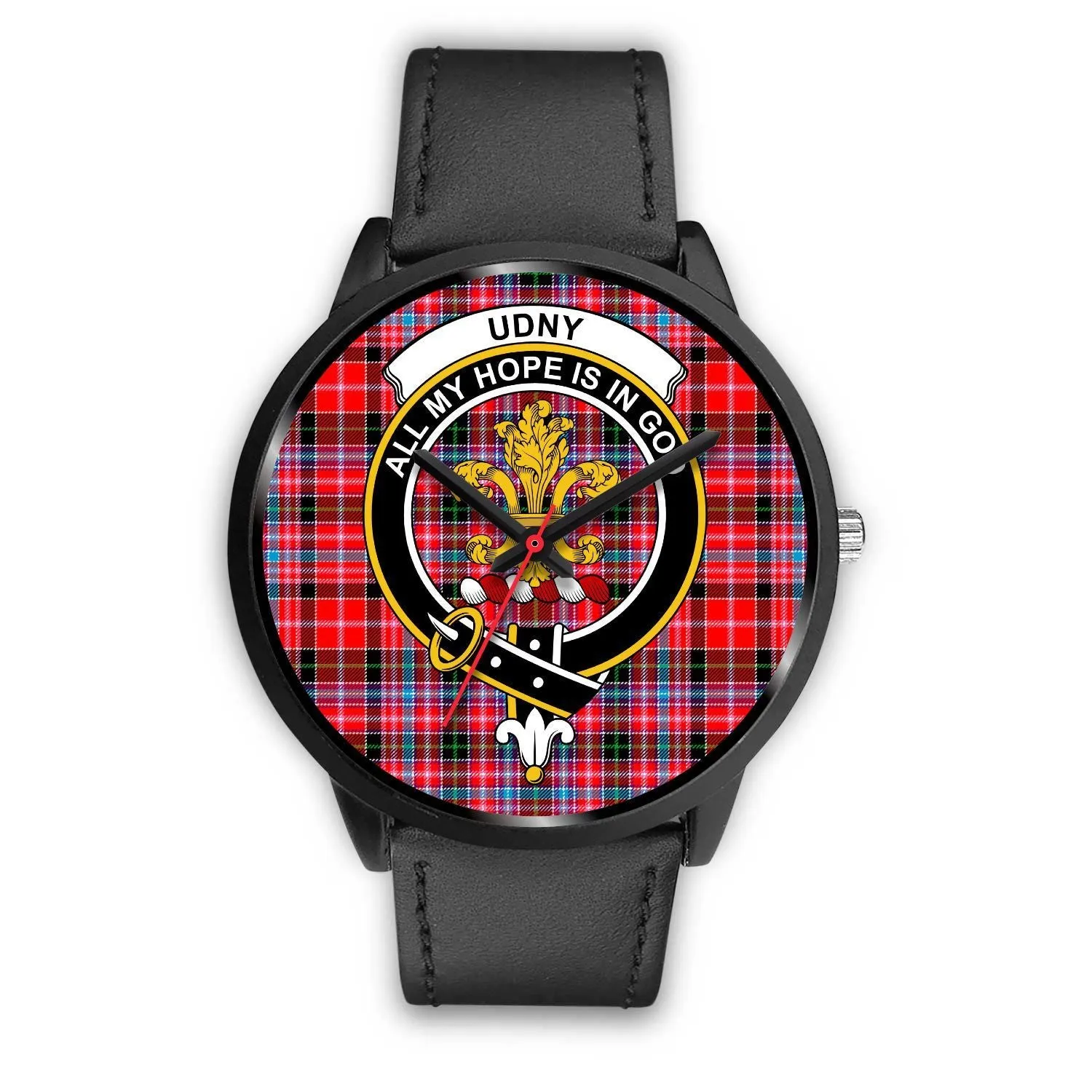 Udny Clan Badge Tartan Black Watch