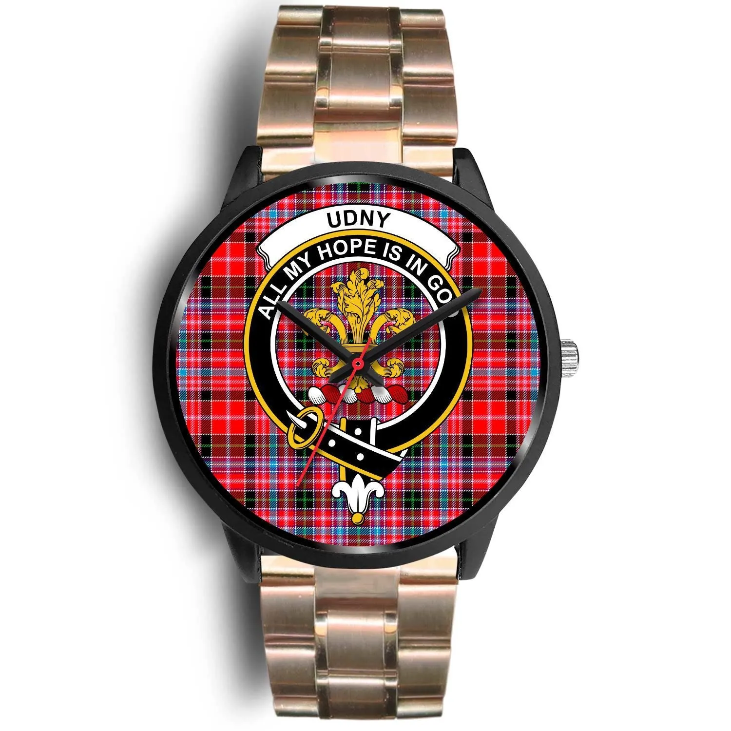 Udny Clan Badge Tartan Black Watch