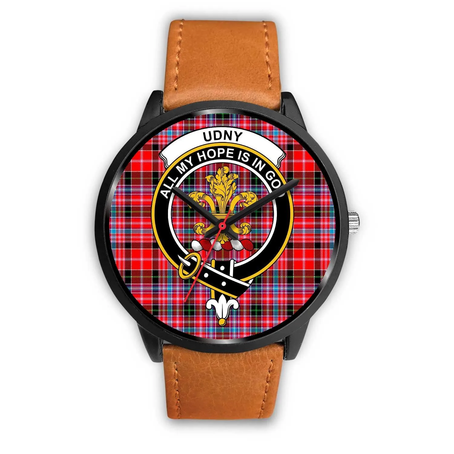 Udny Clan Badge Tartan Black Watch