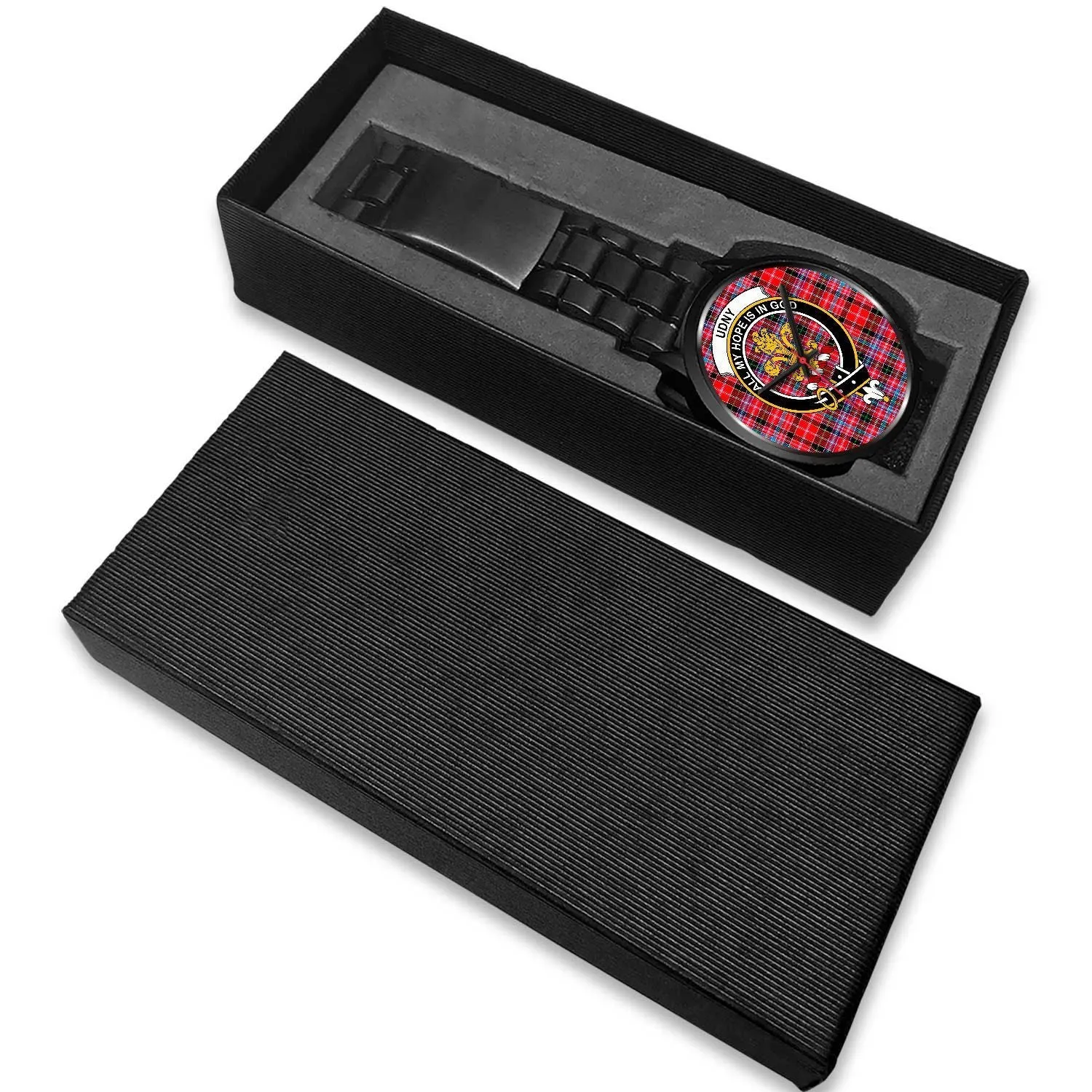 Udny Clan Badge Tartan Black Watch