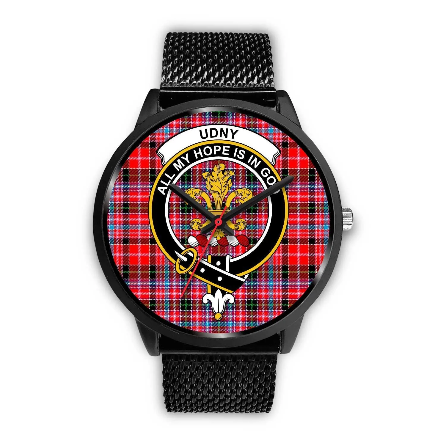 Udny Clan Badge Tartan Black Watch