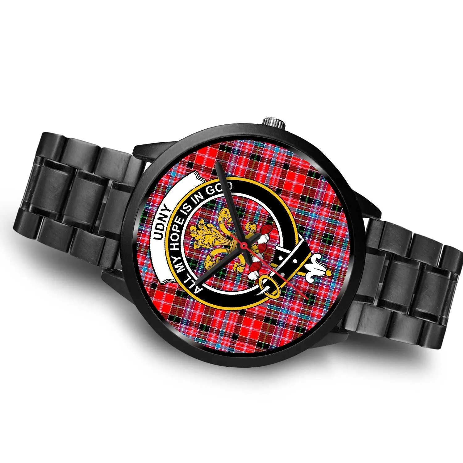 Udny Clan Badge Tartan Black Watch