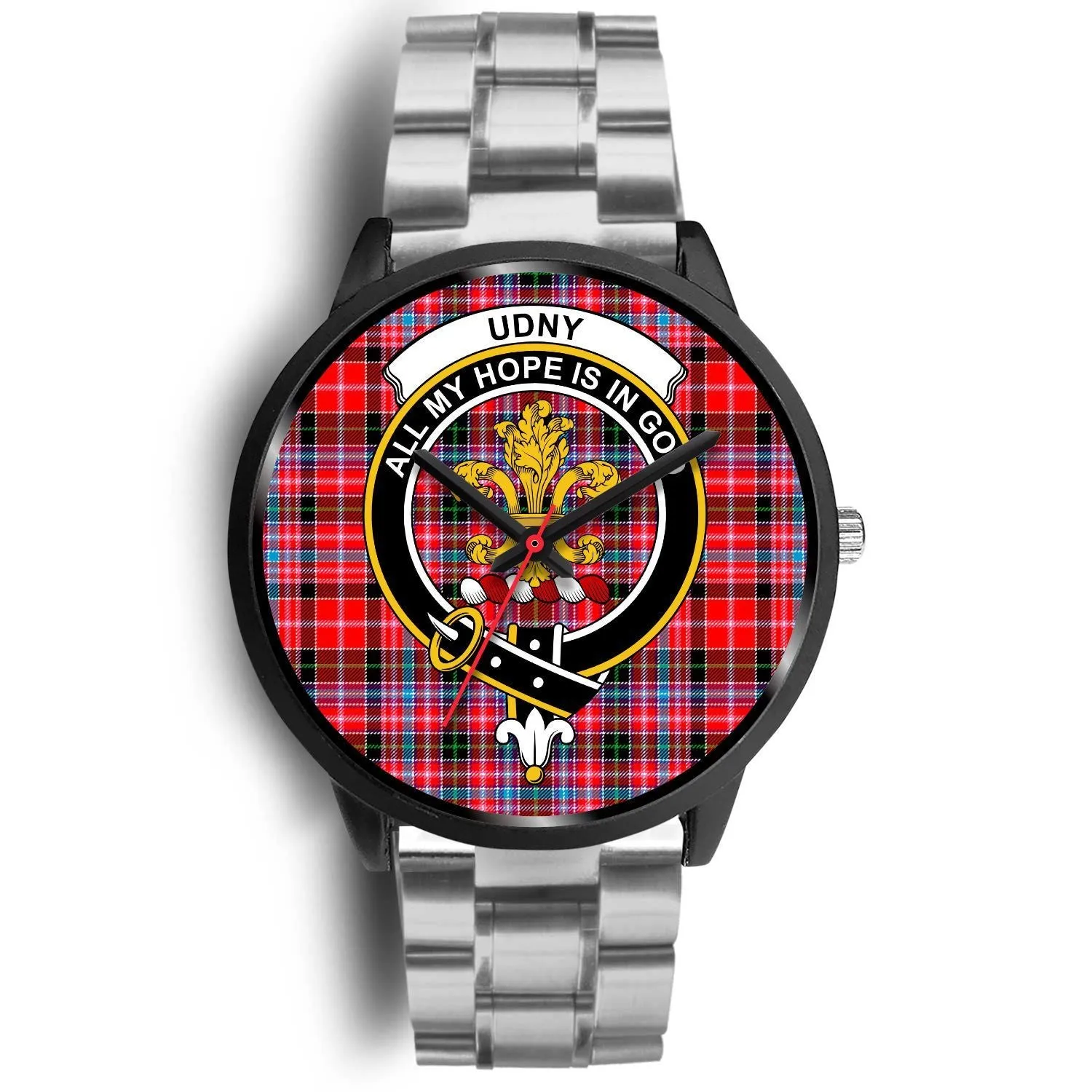 Udny Clan Badge Tartan Black Watch